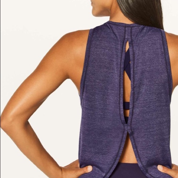 lululemon athletica Tops - Lululemon Twist and Reach Tank Top 8 Aeon
